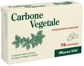 CARBONE VEGETALE 25 COMPRESSE - Farmacia Nuova Dr.ssa Gabriella Catellani
