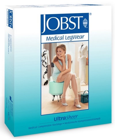 CALZA COMPRESSIVA JOBST ULTRASHEER 15-20MMHG COLLANT ELAST APPL NAT5 ARTICOLO 751160000400 - Farmacia Nuova Dr.ssa Gabriella Catellani