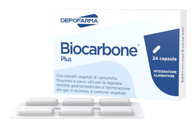 BIOCARBONE PLUS 24 CAPSULE - Farmacia Nuova Dr.ssa Gabriella Catellani