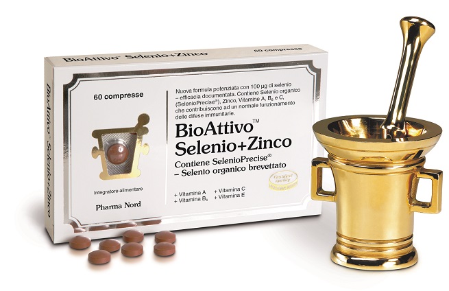 BIOATTIVO SELENIO + ZINCO 60 COMPRESSE - Farmacia Nuova Dr.ssa Gabriella Catellani