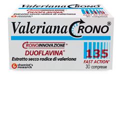 VALERIANA CRONO 135 CON DUOFLAVINA FAST ACTION 30 COMPRESSE - Farmacia Nuova Dr.ssa Gabriella Catellani