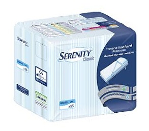 TRAVERSA SALVAMATERASSO PER INCONTINENZA SERENITY CLASSIC RIMBOCCABILE MISURA 80X180CM 30 PEZZI - Farmacia Nuova Dr.ssa Gabriella Catellani