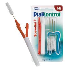 PLAKKONTROL MINIGRIP SCOVOLINO 1,5 MM 6 PEZZI - Farmacia Nuova Dr.ssa Gabriella Catellani