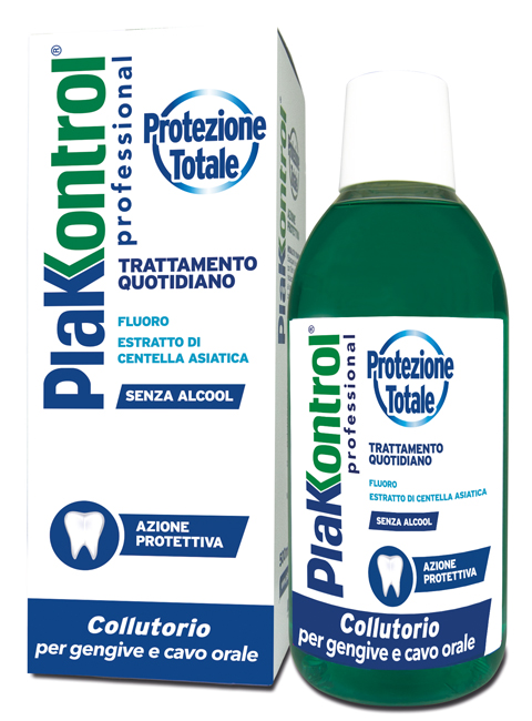 PLAKKONTROL PROTEZIONE TOTALE COLLUTORIO 500 ML - Farmacia Nuova Dr.ssa Gabriella Catellani