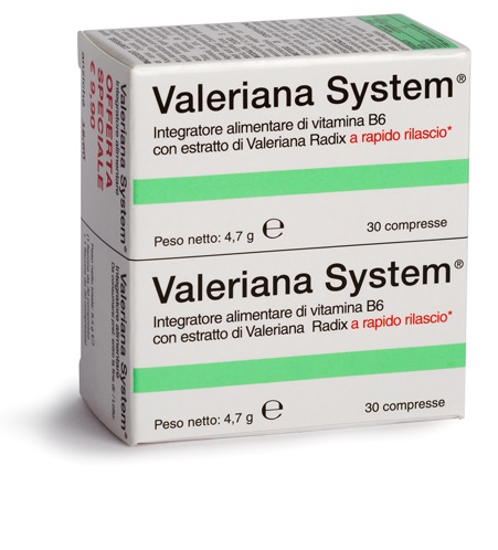 VALERIANA SYSTEM 30 COMPRESSE + 30 COMPRESSE - Farmacia Nuova Dr.ssa Gabriella Catellani