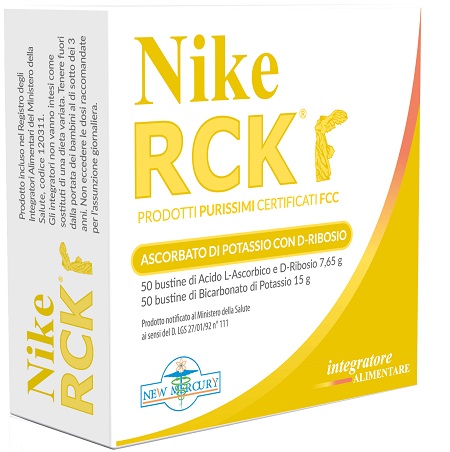 NIKE RCK ASCORBATO POTASSIO + RIBOSIO 100 BUSTINE 22,65 G - Farmacia Nuova Dr.ssa Gabriella Catellani