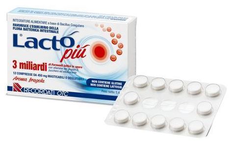 LACTO PIU 3 MILIARDI 12 COMPRESSE - Farmacia Nuova Dr.ssa Gabriella Catellani