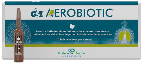 GSE AEROBIOTIC 10 FIALE DA 5 ML - Farmacia Nuova Dr.ssa Gabriella Catellani