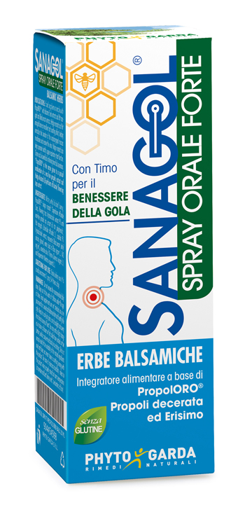 SANAGOL SPRAY FORTE ERBE BALSAMICHE 20 ML - Farmacia Nuova Dr.ssa Gabriella Catellani