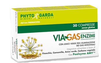 VIAGAS ENZIMI 30 COMPRESSE - Farmacia Nuova Dr.ssa Gabriella Catellani