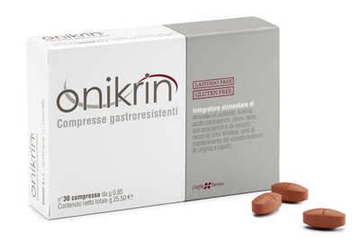 ONIKRIN 30 COMPRESSE - Farmacia Nuova Dr.ssa Gabriella Catellani