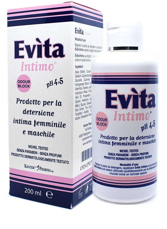 EVITA INTIMO DETERGENTE 200 ML - Farmacia Nuova Dr.ssa Gabriella Catellani