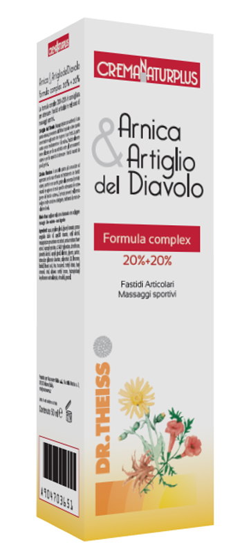 NATURPLUS ARNICA & ARTIGLIO DEL DIAVOLO 50 ML - Farmacia Nuova Dr.ssa Gabriella Catellani