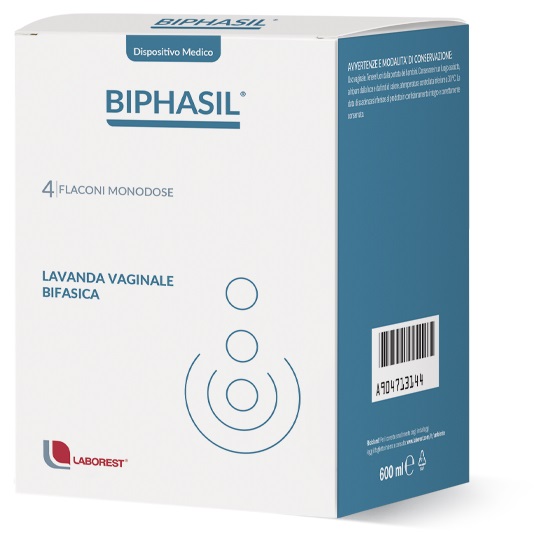 BIPHASIL TRATTAMENTO VAGINALE 4 FLACONIX150 ML - Farmacia Nuova Dr.ssa Gabriella Catellani