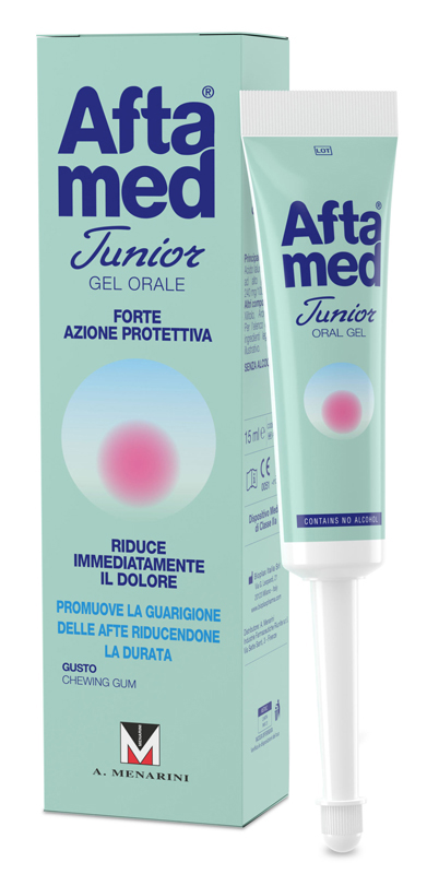 GEL AFTAMED JUNIOR ACIDO IALURONICO 15 ML - Farmacia Nuova Dr.ssa Gabriella Catellani