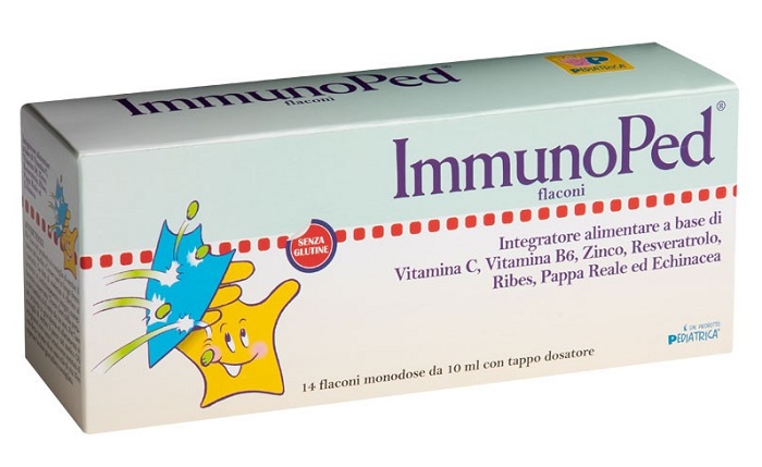 IMMUNOPED 14 FLACONCINI 10 ML - Farmacia Nuova Dr.ssa Gabriella Catellani