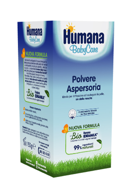 HUMANA BABY CARE POLVERE ASPERSORIA 150 G - Farmacia Nuova Dr.ssa Gabriella Catellani