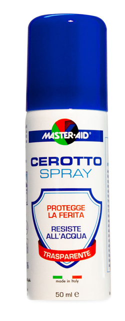 CEROTTO SPRAY MASTER-AID FLACONE 50ML CIRCA 80 APPLICAZIONI - Farmacia Nuova Dr.ssa Gabriella Catellani