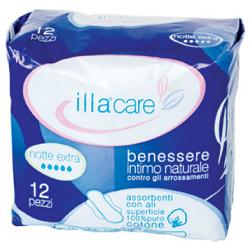 ILLA CARE ASSORBENTE NOTTE EXTRA 12 PEZZI - Farmacia Nuova Dr.ssa Gabriella Catellani