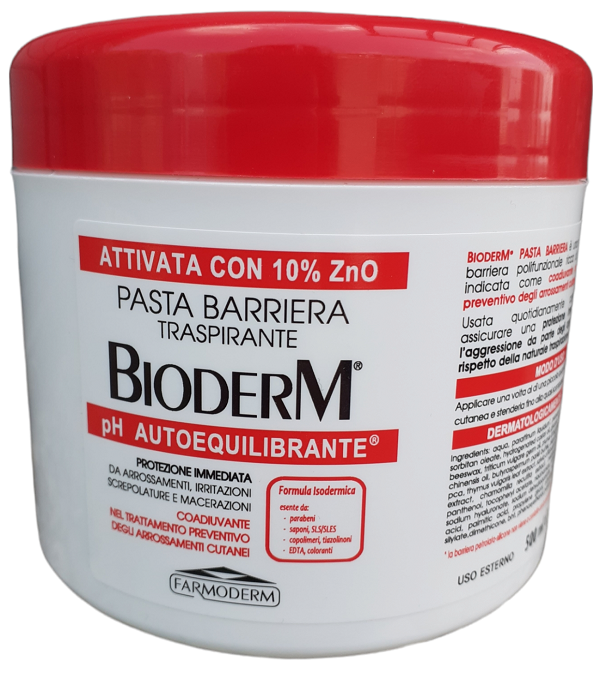 BIODERM PASTA BARRIERA ZINCO 500 ML - Farmacia Nuova Dr.ssa Gabriella Catellani