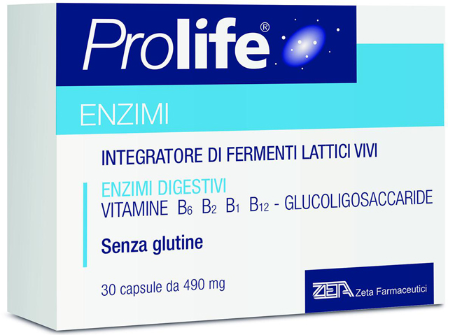 PROLIFE ENZIMI 30 CAPSULE - Farmacia Nuova Dr.ssa Gabriella Catellani