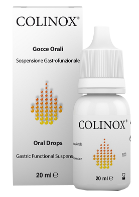 COLINOX SOSPENSIONE GASTROFUNZIONALE GOCCE OROSOLUBILI TRATTAMENTO METEORISMO AEROFAGIA COLICHE GASSOSE 20 ML - Farmacia Nuova Dr.ssa Gabriella Catellani