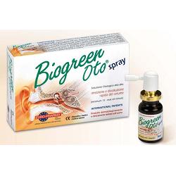 SOLUZIONE OTOLOGICA BIOGREEN OTO SPRAY RIMOZIONE E DISSOLUZIONE CERUME 13 ML - Farmacia Nuova Dr.ssa Gabriella Catellani