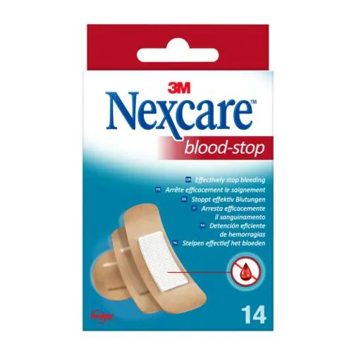 CEROTTO NEXCARE PREPARATO EMOSTATICI NEXCARE BLOOD STOP 14 PEZZI - Farmacia Nuova Dr.ssa Gabriella Catellani