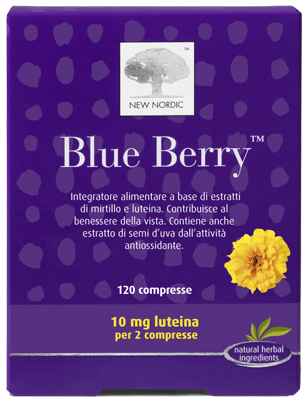 BLUE BERRY 120 COMPRESSE - Farmacia Nuova Dr.ssa Gabriella Catellani