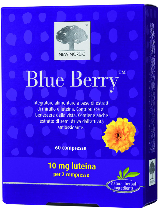 BLUE BERRY 60 COMPRESSE - Farmacia Nuova Dr.ssa Gabriella Catellani