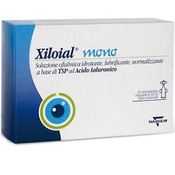 SOLUZIONE OFTALMICA IDRATANTE LUBRIFICANTE XILOIAL 20 MONODOSE DA 0,5ML - Farmacia Nuova Dr.ssa Gabriella Catellani