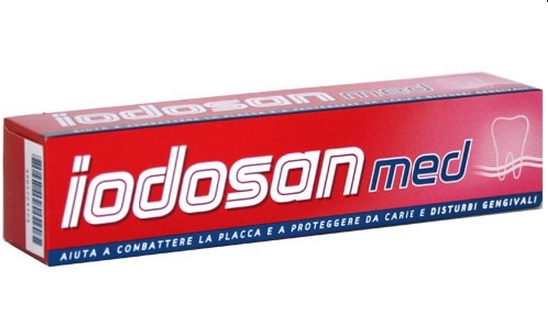 IODOSAN MED DENTIFRICIO 100 ML - Farmacia Nuova Dr.ssa Gabriella Catellani