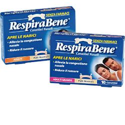 CEROTTO NASALE CLASSICO ADULTI RESPIRA BENE 10 PEZZI - Farmacia Nuova Dr.ssa Gabriella Catellani