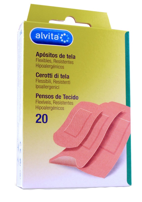 CEROTTO TELA 20 PEZZI ALVITA - Farmacia Nuova Dr.ssa Gabriella Catellani