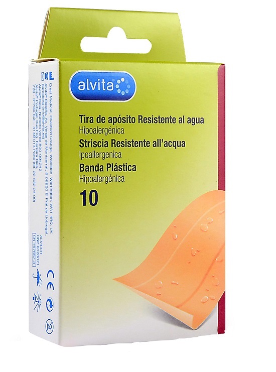 CEROTTO IMPERMEABILE ALVITA 10 X 6 CM 10 PEZZI - Farmacia Nuova Dr.ssa Gabriella Catellani