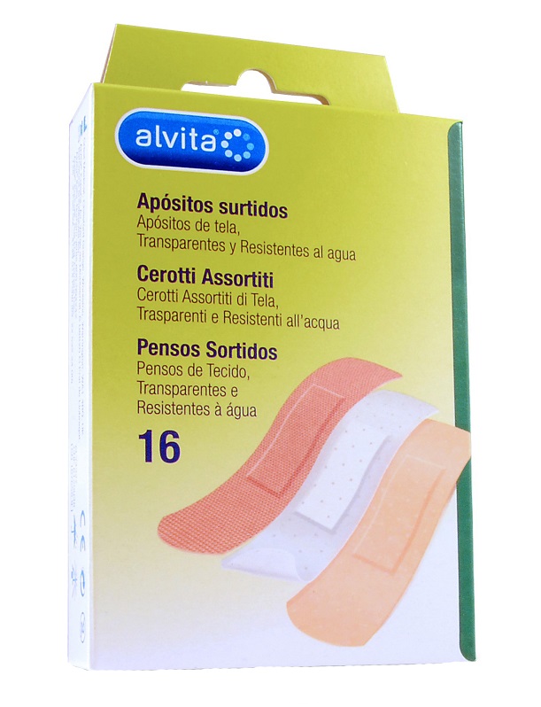 ALVITA CEROTTI ASSORTITI 16 PEZZI - Farmacia Nuova Dr.ssa Gabriella Catellani