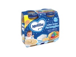 MELLIN BABY CENA COMPLETA FORMAGGINO PASTICA 2 PEZZI DA 200 G - Farmacia Nuova Dr.ssa Gabriella Catellani