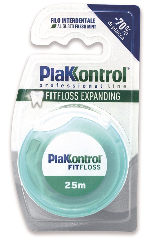 PLAKKONTROL FIT FLOSS FILO 25 M - Farmacia Nuova Dr.ssa Gabriella Catellani