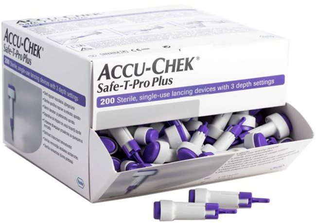 LANCETTE PUNGIDITO ACCU-CHEK SAFE T PRO PLUS PD 200 PEZZI - Farmacia Nuova Dr.ssa Gabriella Catellani