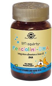 PESCIOLINI DHA 90 PERLE MASTICABILI - Farmacia Nuova Dr.ssa Gabriella Catellani