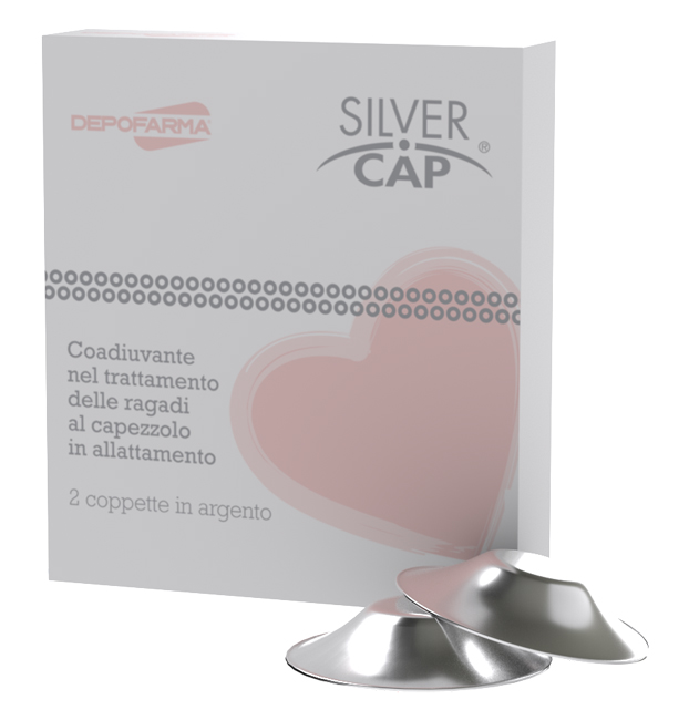 SILVER CAP COPPETTE IN ARGENTO COPRI CAPEZZOLI PER ALLATTAMENTO 2 PEZZI - Farmacia Nuova Dr.ssa Gabriella Catellani