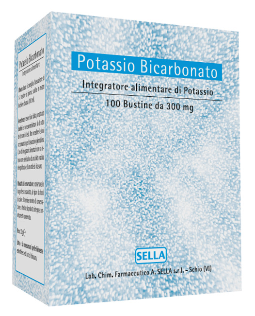 POTASSIO BICARBONATO POLVERE 100 BUSTINE - Farmacia Nuova Dr.ssa Gabriella Catellani