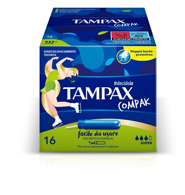 TAMPAX COMPAK SUPER 16 PEZZI - Farmacia Nuova Dr.ssa Gabriella Catellani