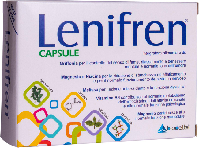LENIFREN 30 CAPSULE - Farmacia Nuova Dr.ssa Gabriella Catellani