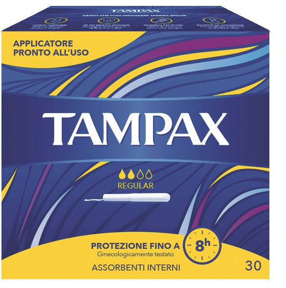 TAMPAX BLUE BOX REGULAR 30 PEZZI - Farmacia Nuova Dr.ssa Gabriella Catellani