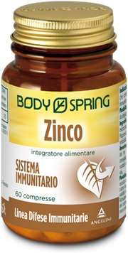 BODY SPRING ZINCO 60 COMPRESSE - Farmacia Nuova Dr.ssa Gabriella Catellani