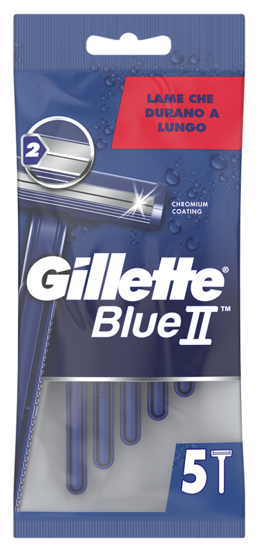 RASOIO GILLETTE BLUE II STANDARD 6 X 20 X 5 - Farmacia Nuova Dr.ssa Gabriella Catellani