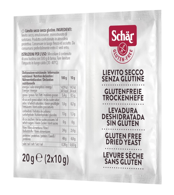 SCHAR LIEVITO SECCO 2 BUSTINE DA 10 G - Farmacia Nuova Dr.ssa Gabriella Catellani