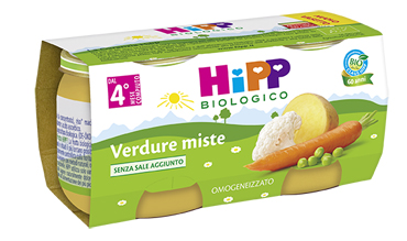 HIPP BIO HIPP BIO OMOGENEIZZATO VERDURE MISTE 2X80 G - Farmacia Nuova Dr.ssa Gabriella Catellani