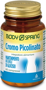 BODY SPRING CROMO PICOLINATO 60 COMPRESSE - Farmacia Nuova Dr.ssa Gabriella Catellani